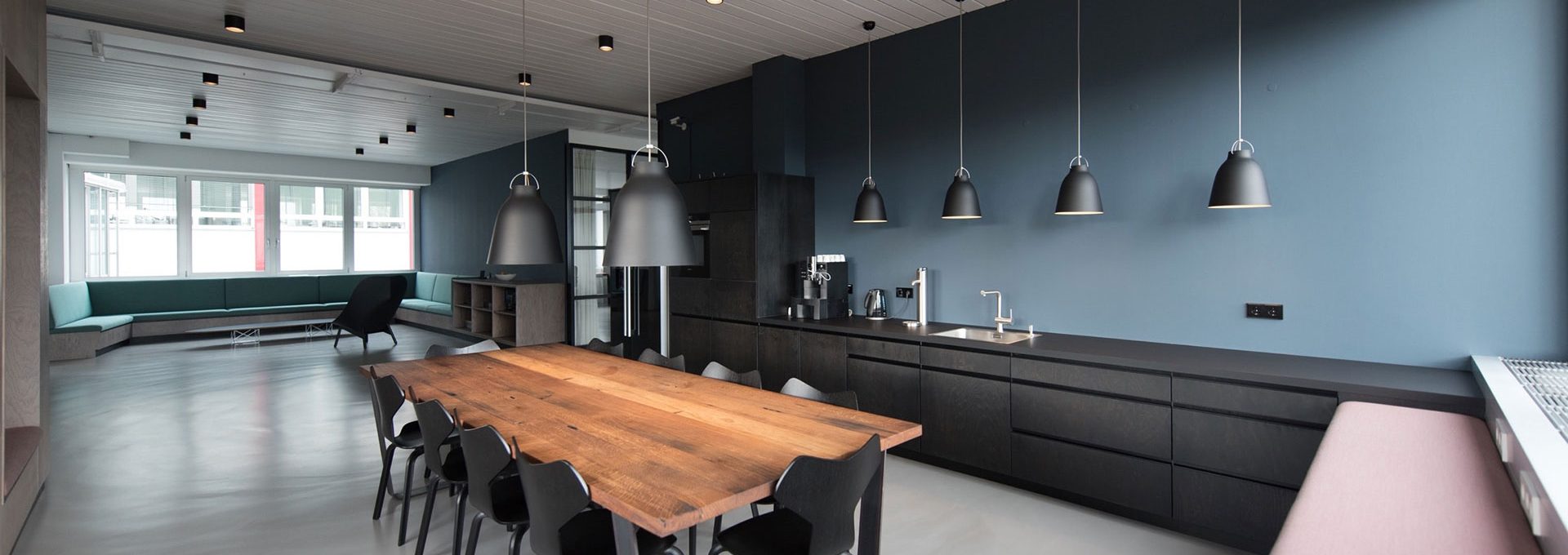 dining table in kitchen swarm