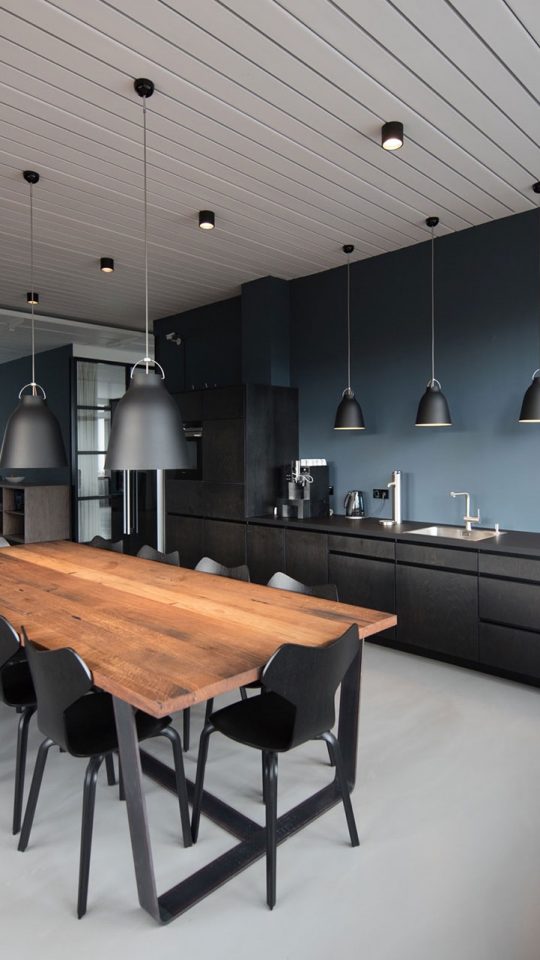 dining table in kitchen swarm